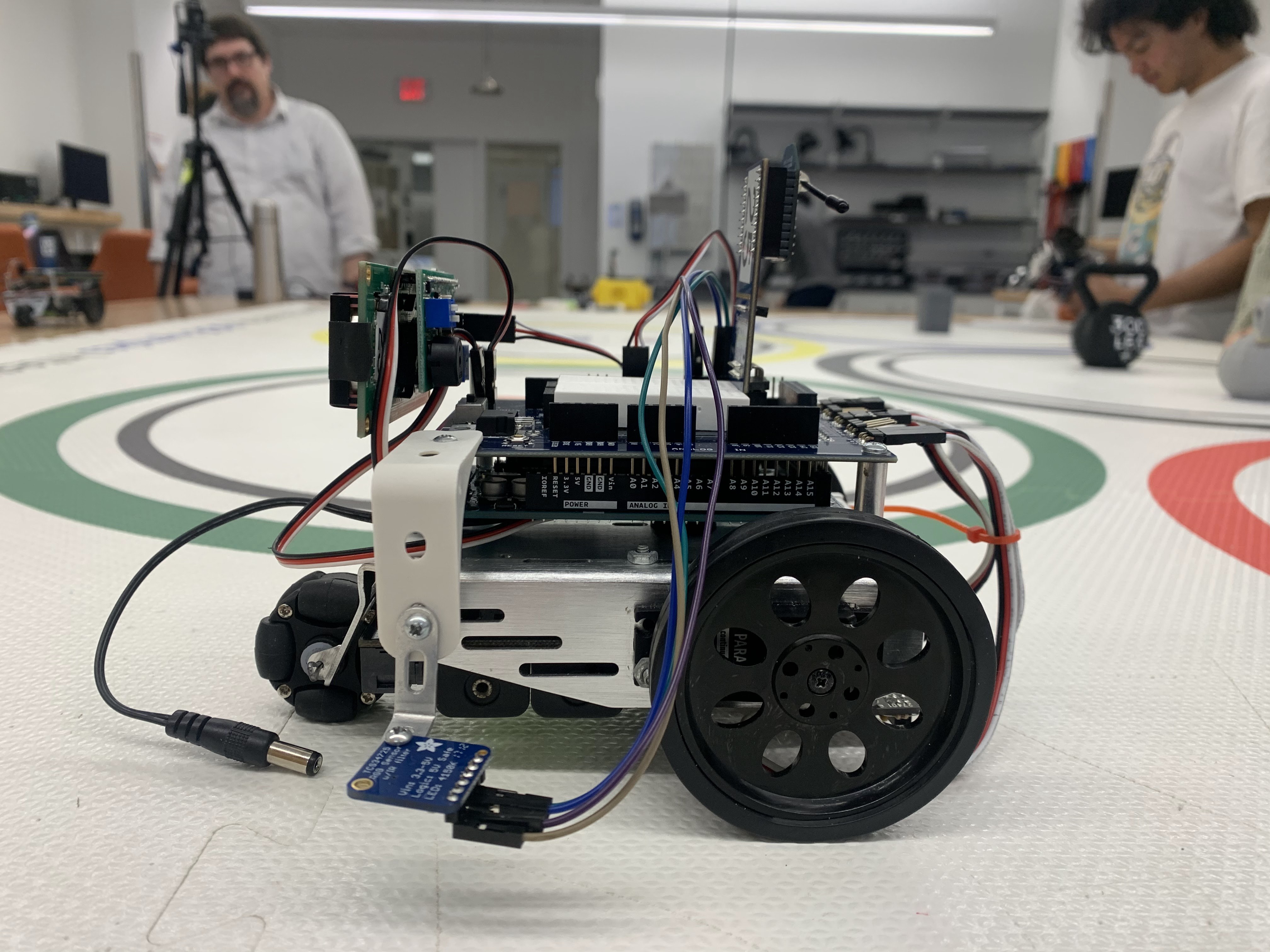 Multi-sensor autonomous robot